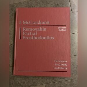 McCracken's Removable Partial Prosthodontics
Edition: 7th Edition